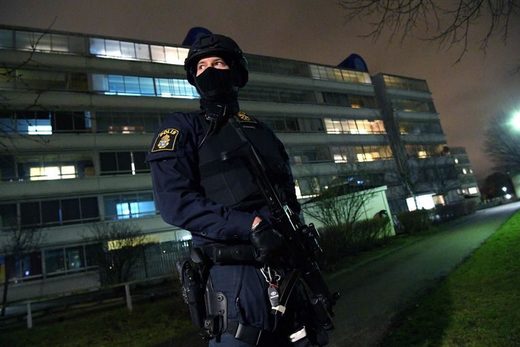 Politie Malmo, Zweden
