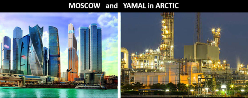 Moscow and Yamal