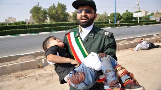 Aanslag militaire parade Iran