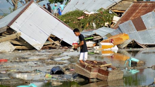 Tsunami Palu Sulawesi Indonesië