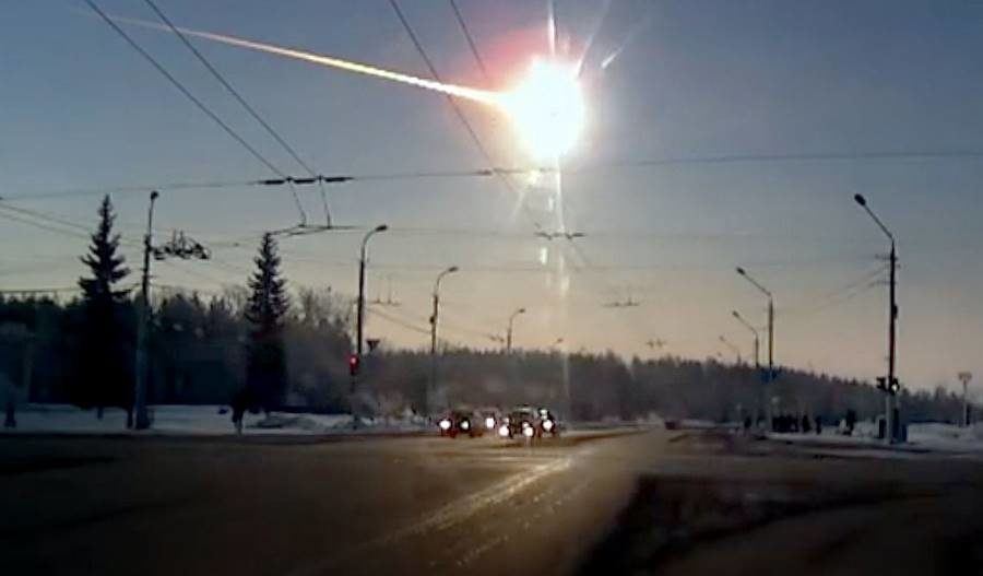 Meteoor-vuurbal Tsjeljabinsk
