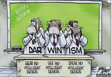 Klik om te vergroten Intelligent Design en Darwinisme