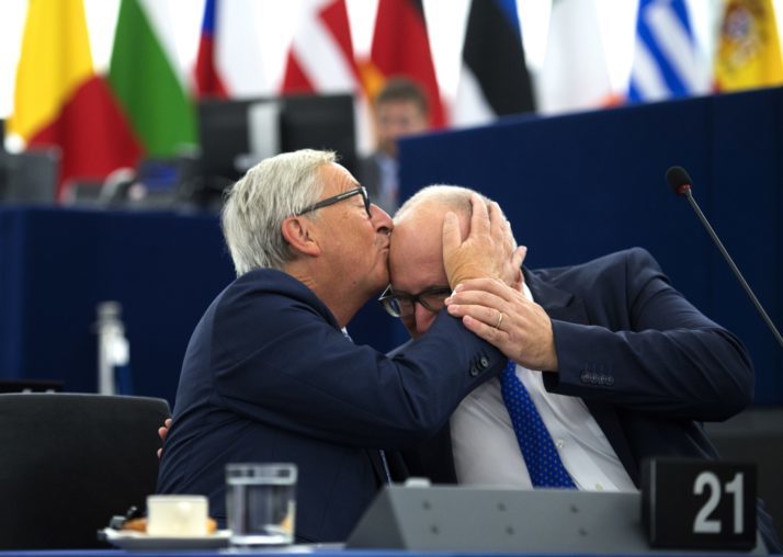 Timmermans Juncker