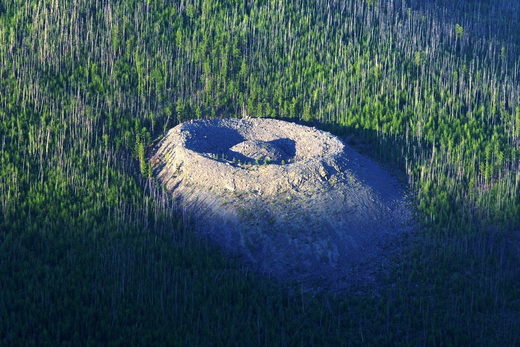Crater in Siberia