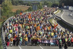 catalonië protest