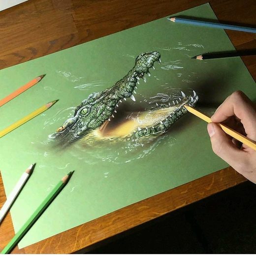 3D pencils