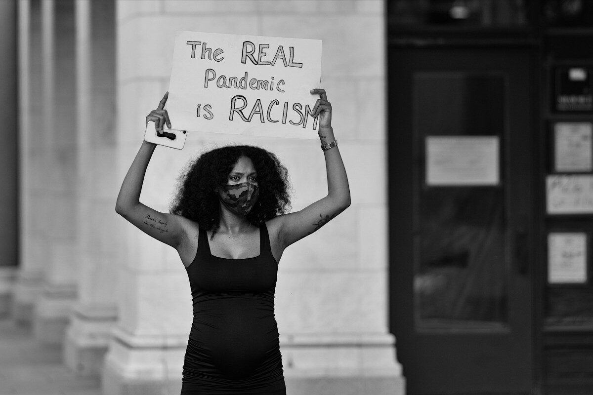 Black Lives Matter pandemie racisme