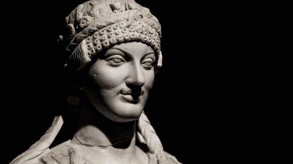Etruscans Statue