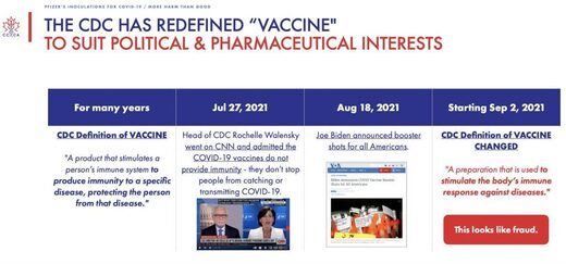 CDC herdefinieerde vaccin