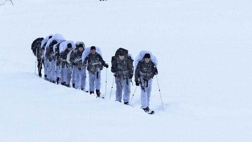 koudwintertraining training Noorwegen mariniers