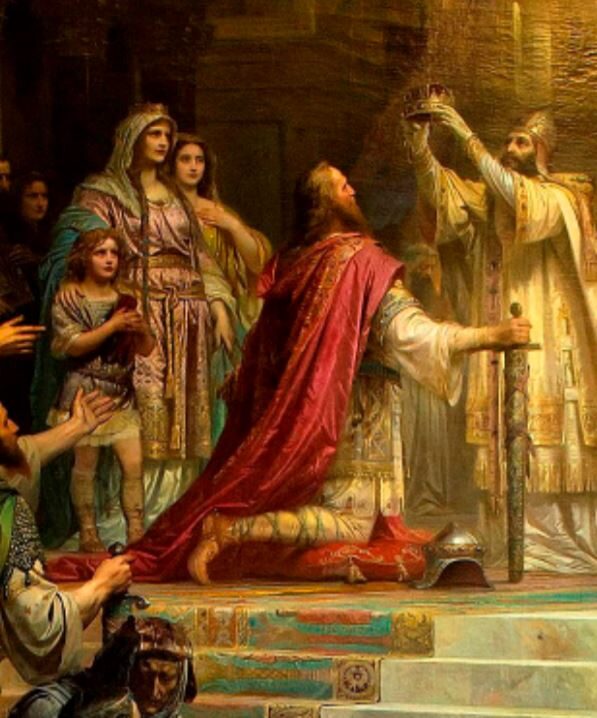 Keizerlijke kroning van Karel de Grote, op 25 december 800 na Christus