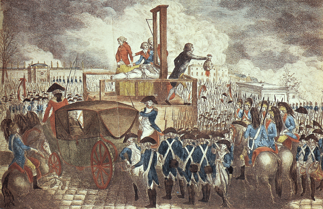 Franse Revolutie guillotine