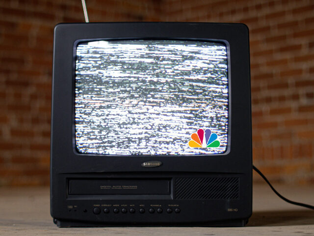 televisiescherm nbc logo