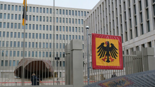 Klik om te vergroten The headquarters of Germany's Federal Intelligence ServiHet hoofdkantoor van de Duitse federale inlichtingendienst (Bundesnachrichtendienst, BND) in Berlijn, 06 november 2019..