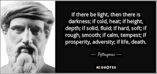 pythagoras citaat tegenstellingen