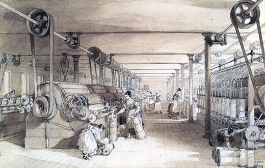 industriële revolutie 18e eeuwse fabriek