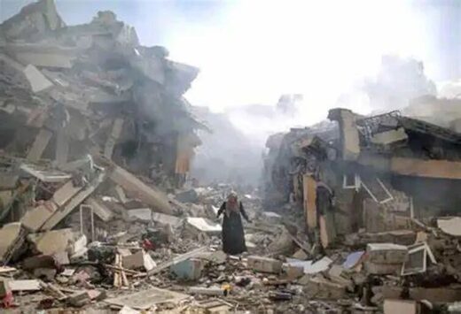 vernietiging van Gaza