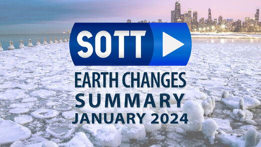 SOTT Overzicht Aardveranderingen - Januari 2024: Extreem weer, planetaire beroering, meteoor-vuurballen