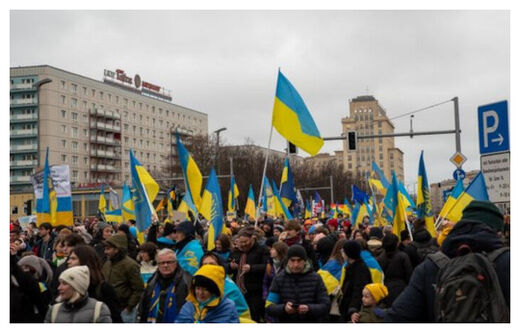 Oekraïne aanhangers