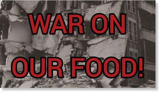 oorlog tegen ons voedsel