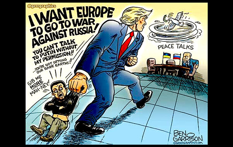 Klik om te vergroten Trump en ettertje