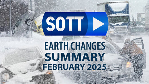 SOTT Overzicht Aardveranderingen - Februari 2025: Extreem weer, planetaire beroering, meteoor-vuurballen