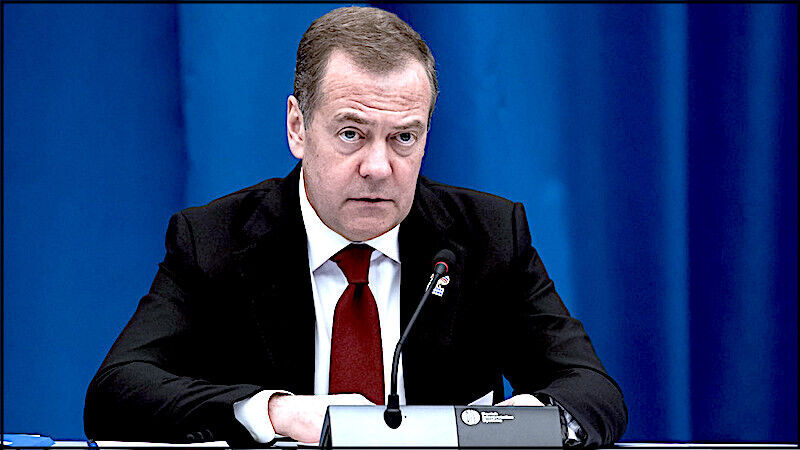 Klik om te vergroten Medvedev