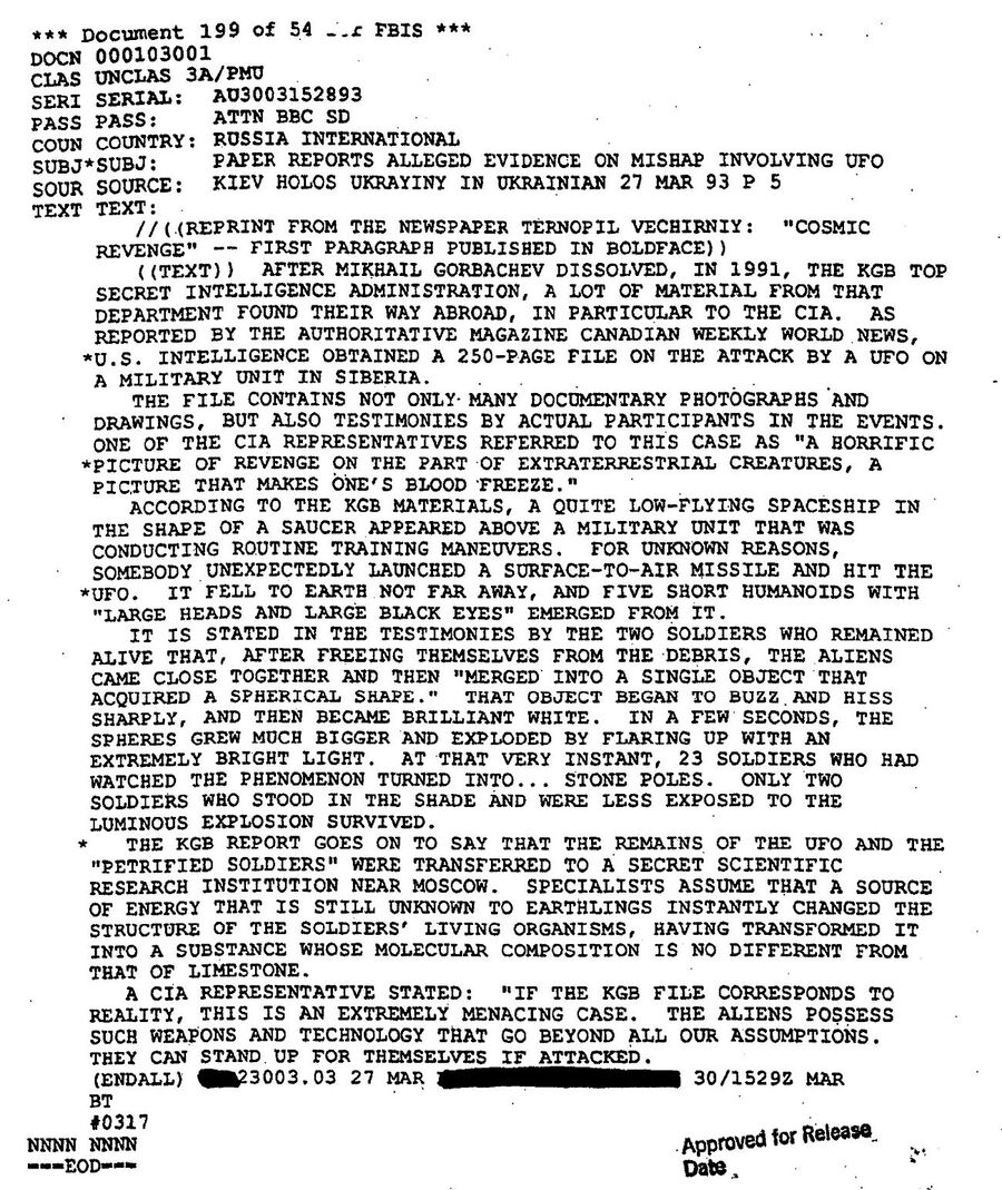 cia-document ufo uap aanval sovjetsoldaten steen