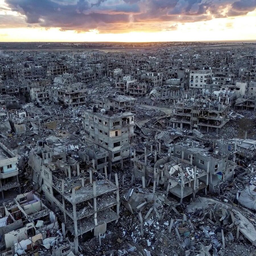 gaza vernietiging puinhopen