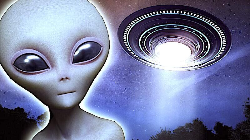 Buitenaards wezen UFO