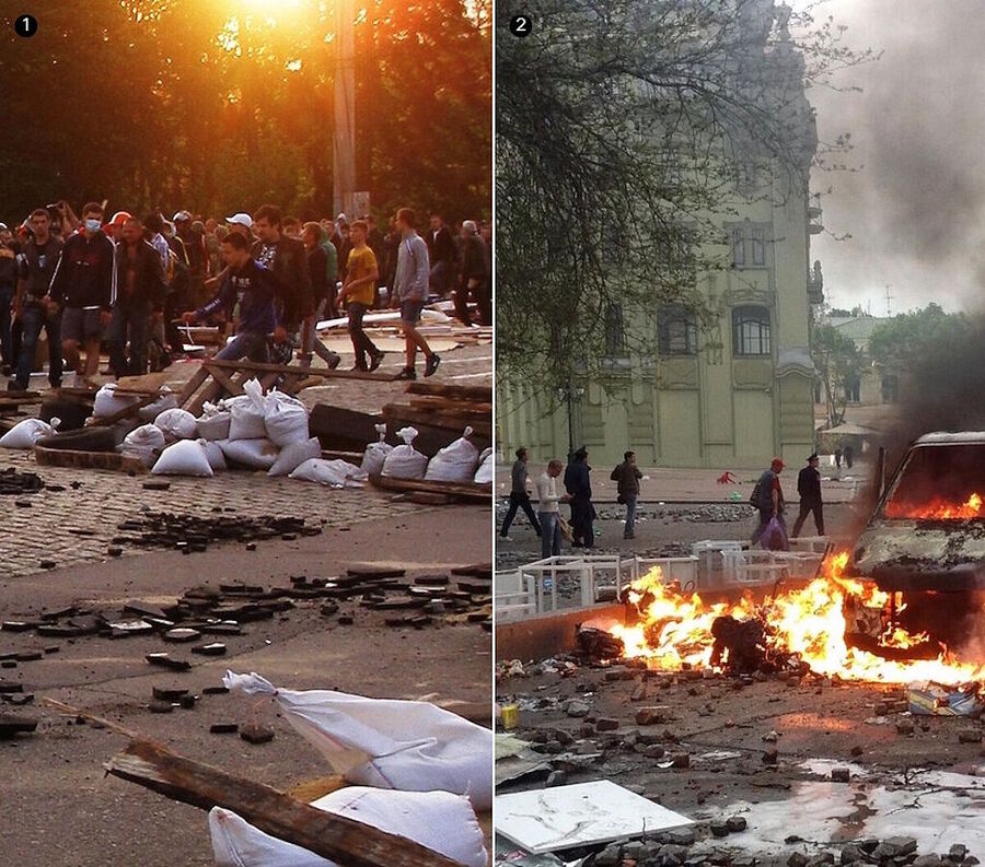 Klik om te vergroten maidan odessa antimaidan-rellen oekraïne kampen staatsgreep neonazi