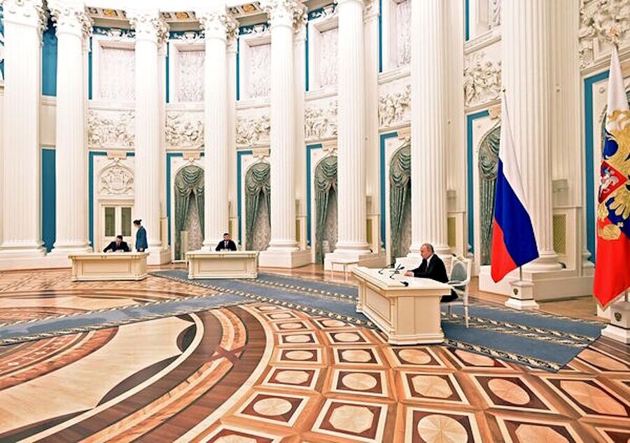 Klik om te vergroten Rusland erkent de Volksrepublieken Donetsk en Loegansk