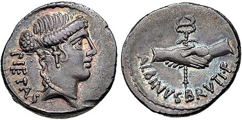 Decimus Junius Brutus Albinus moordenaar julius caesar
