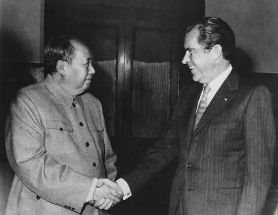 Nixon ontmoet Mao 1971