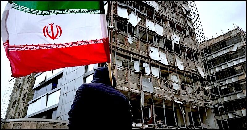 Iran ziekenhuis beschadigd