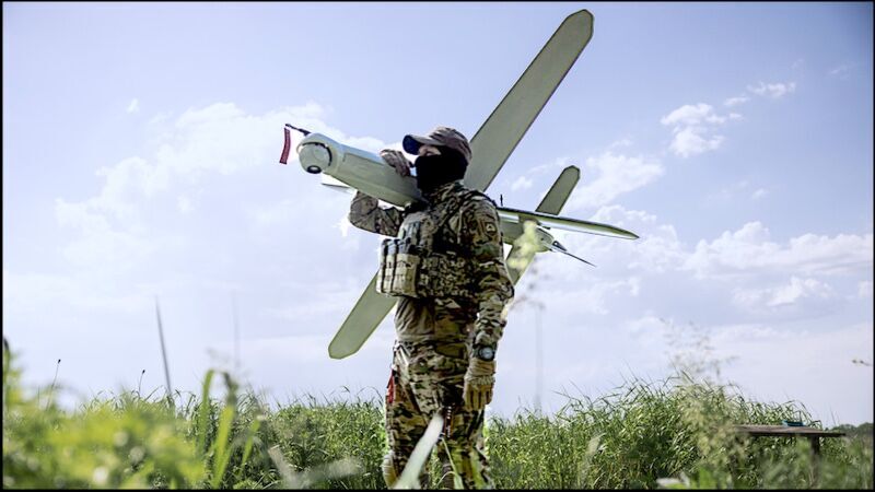 Oekraïense dronepiloot