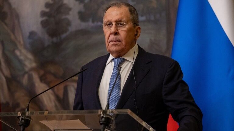 De Russische minister van Buitenlandse Zaken Sergej Lavrov