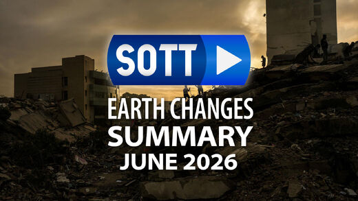 SOTT-Overzicht Aardveranderingen - Juni 2026: Extreem weer, planetaire beroering, meteoor-vuurballen