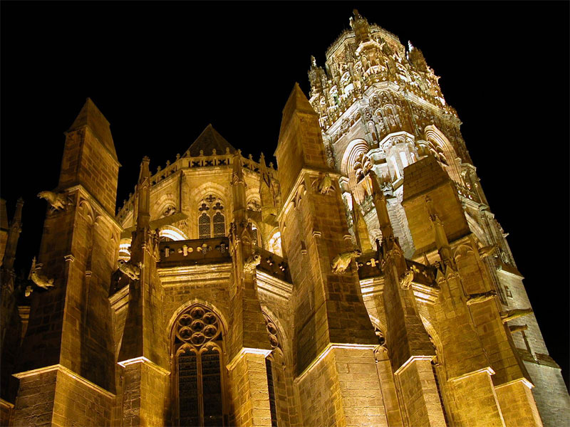 Kathedraal Rodez Frankrijk